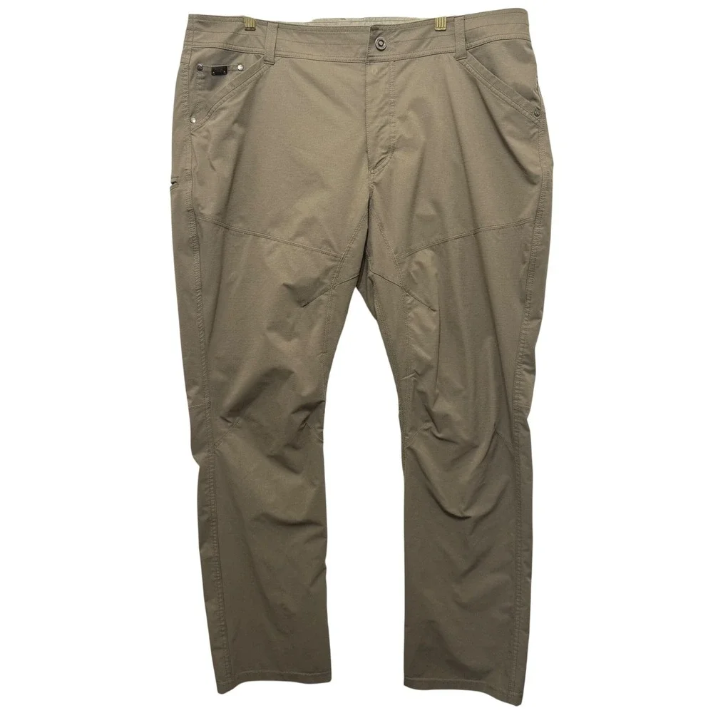 KUHL‎ Silencr Pants Storm Khaki Stretch Trail Pants Mens 42x32